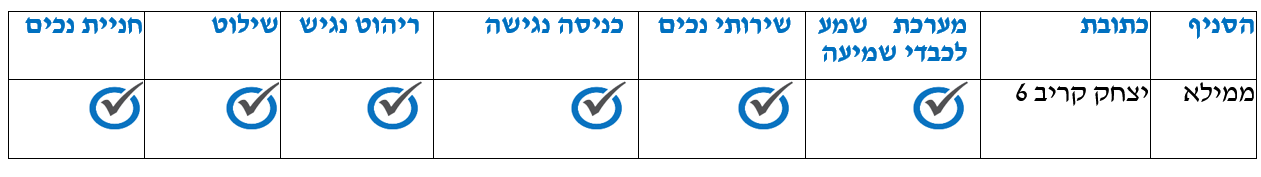 נגישות בבית העסק