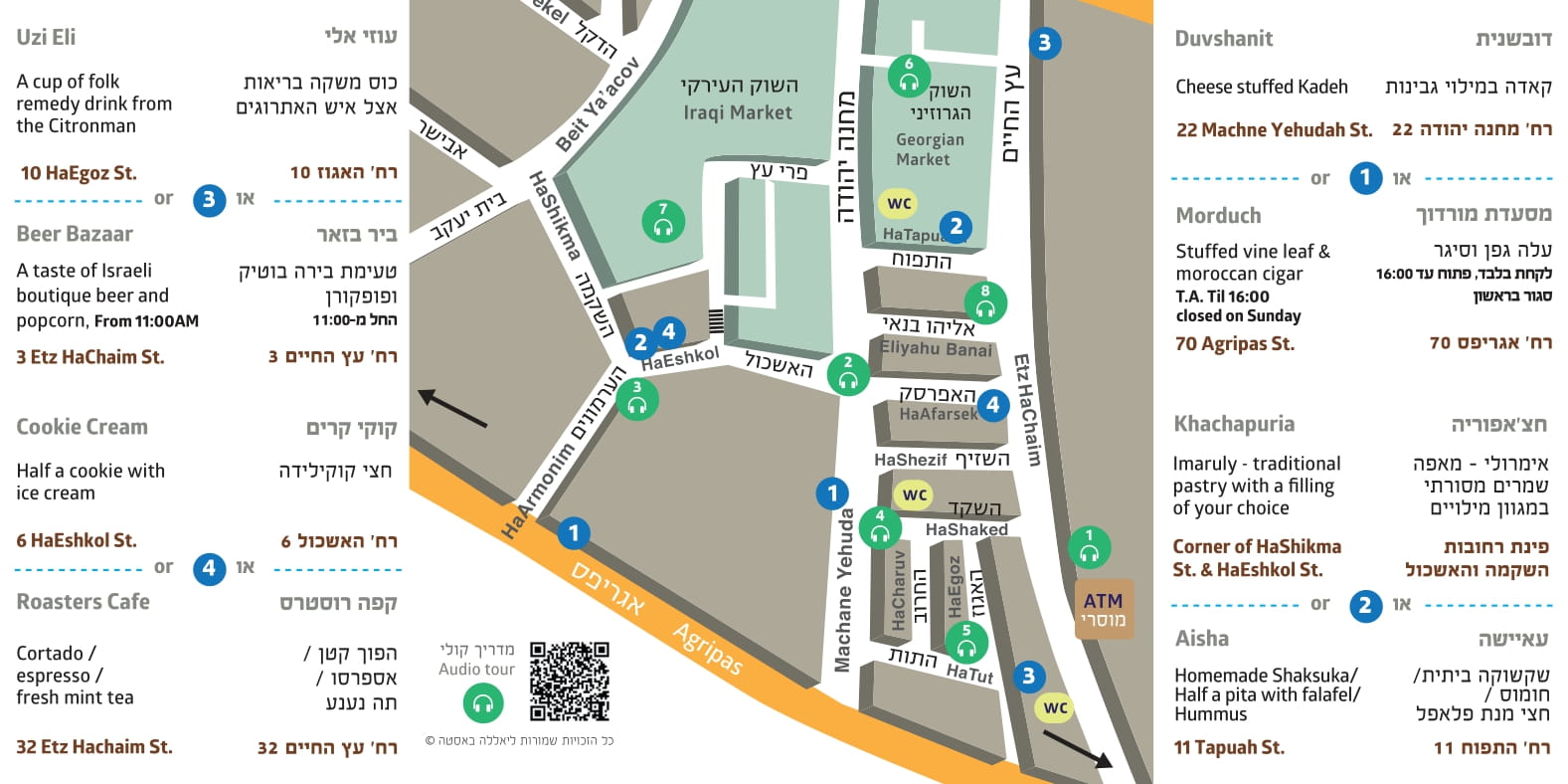 מסלול טעימות במחנה יהודה